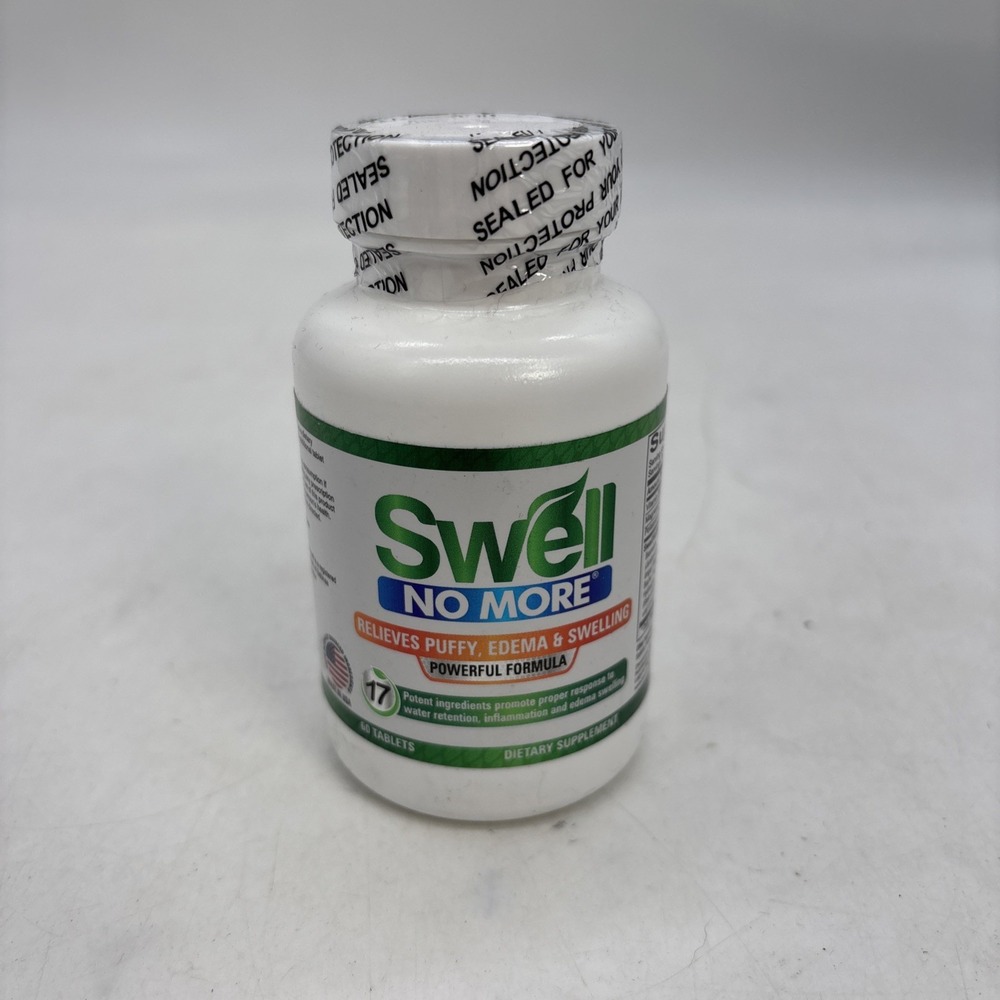 Swell No More for Edema Swelling Inflamation Swollen Feet Legs Ankles EXP 2026